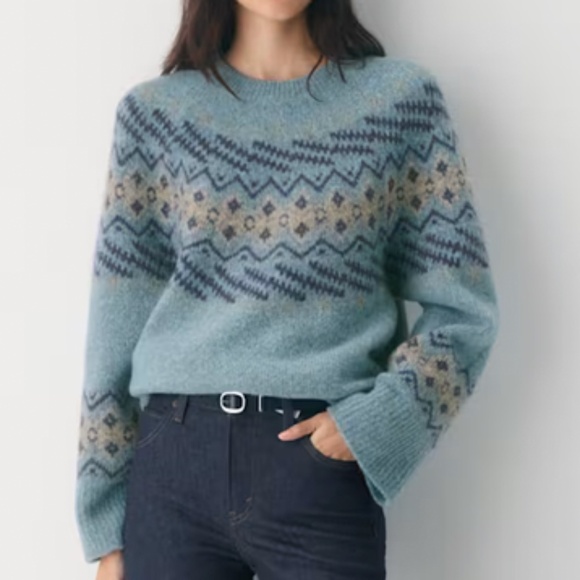 Aritzia Cosmic Wool Cashmere Crewneck Sweater. - Picture 1 of 6